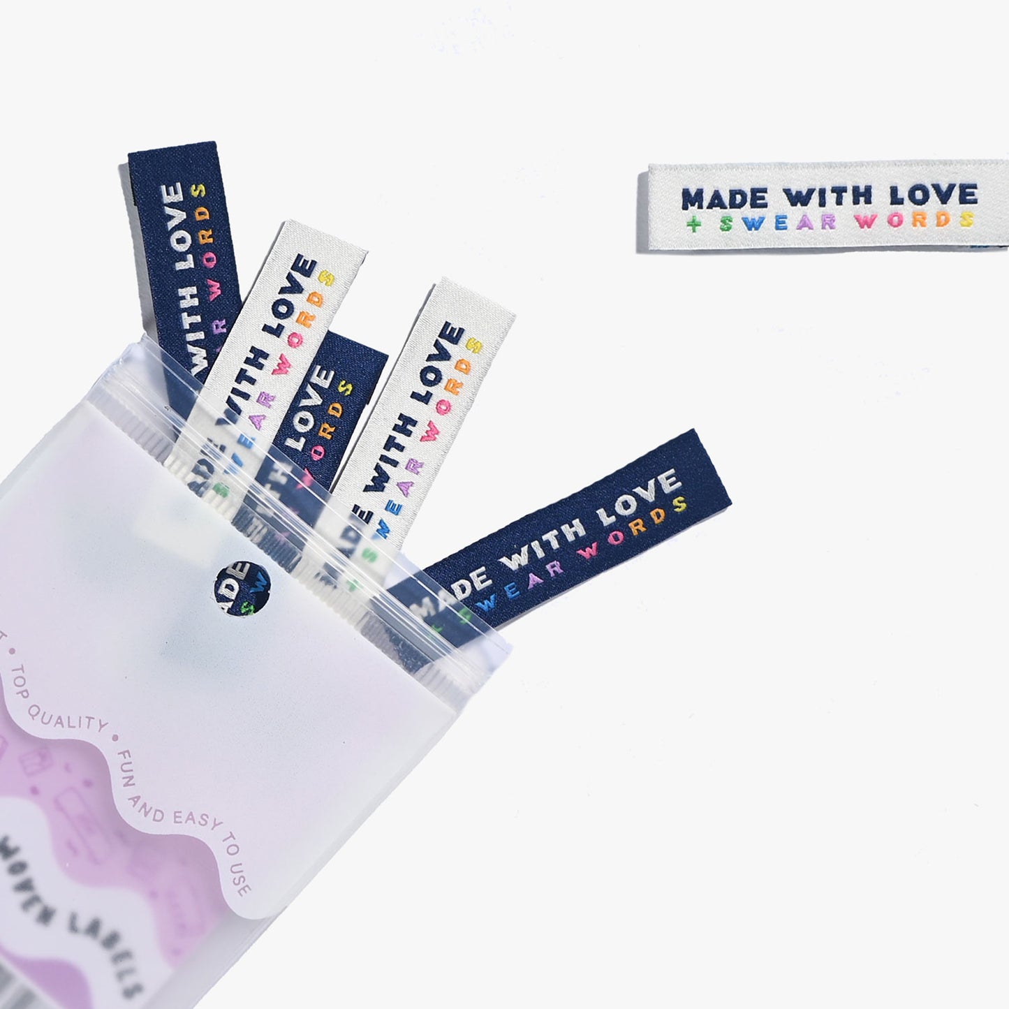Made With Love And Swear Words | Merkimiðar