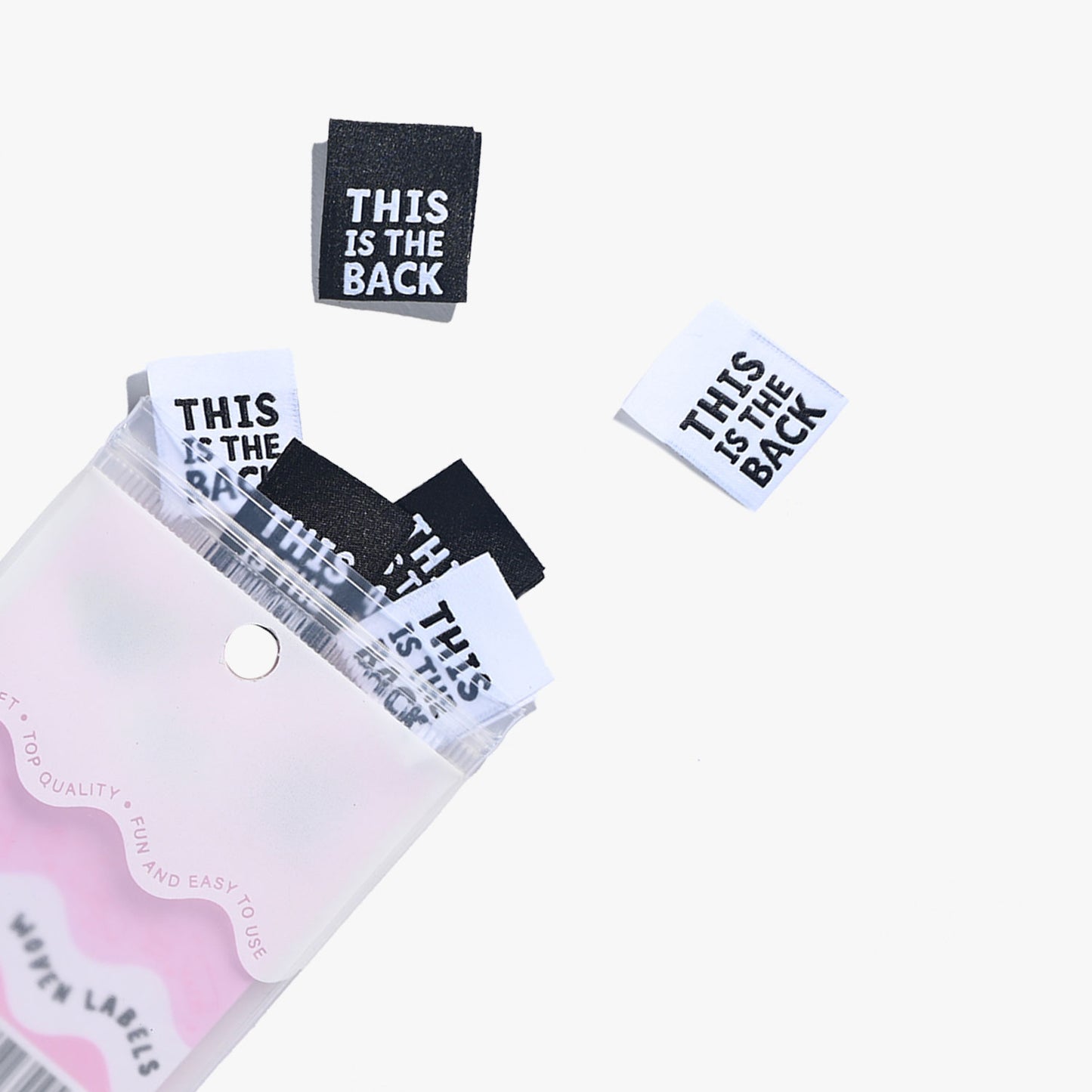This is the back | Merkimiðar