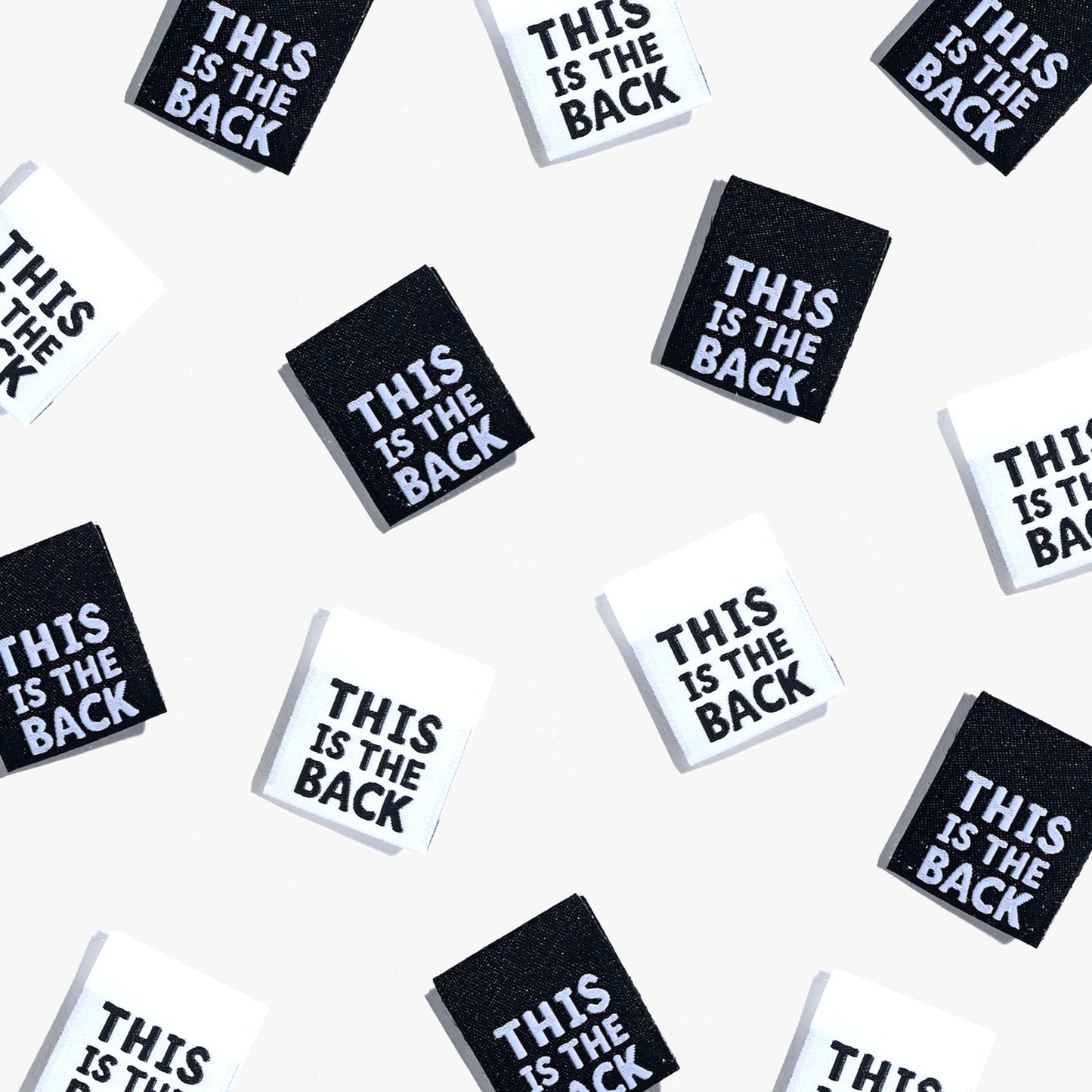 This is the back | Merkimiðar