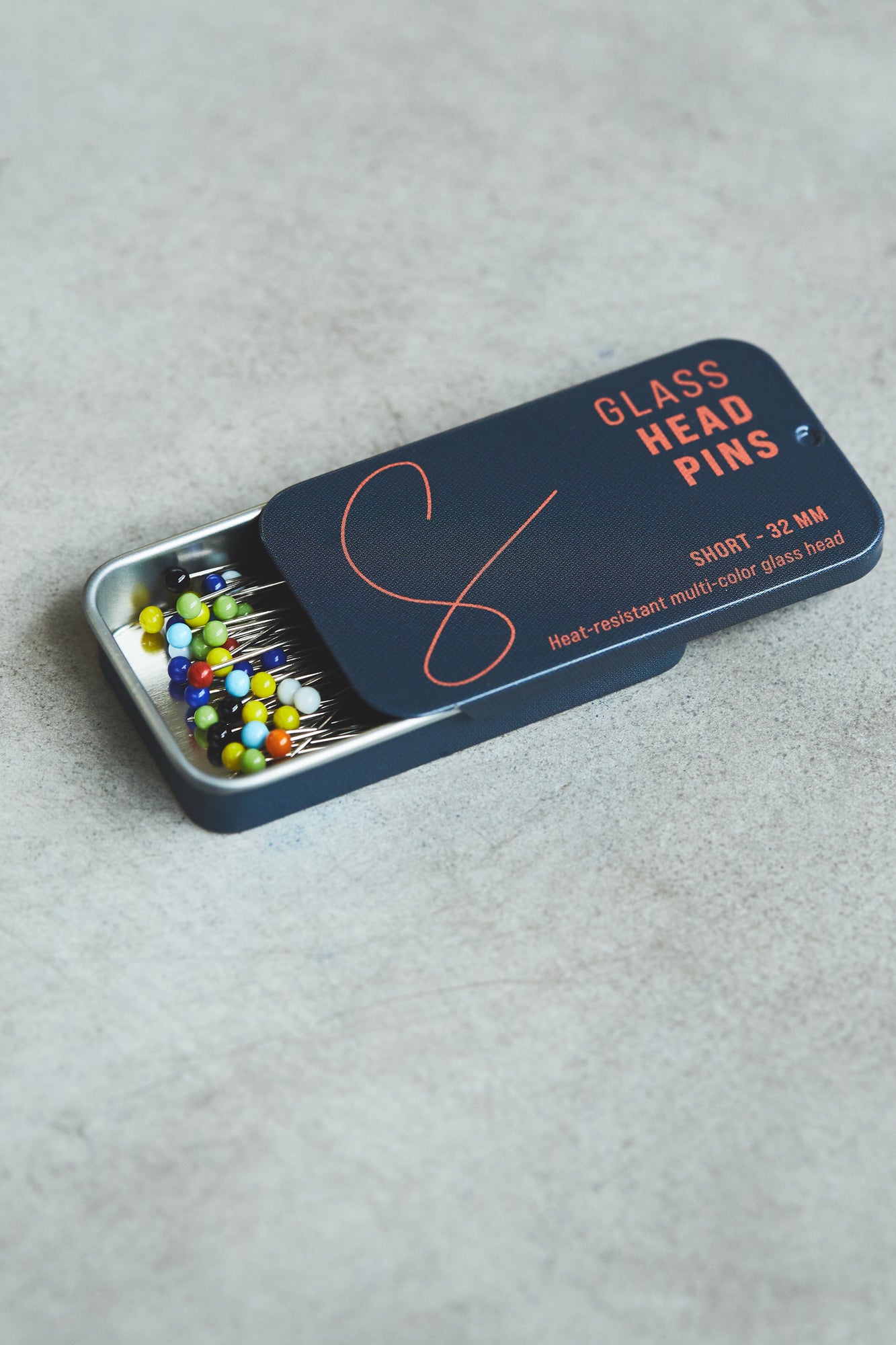 Glass Head Pins | 32mm