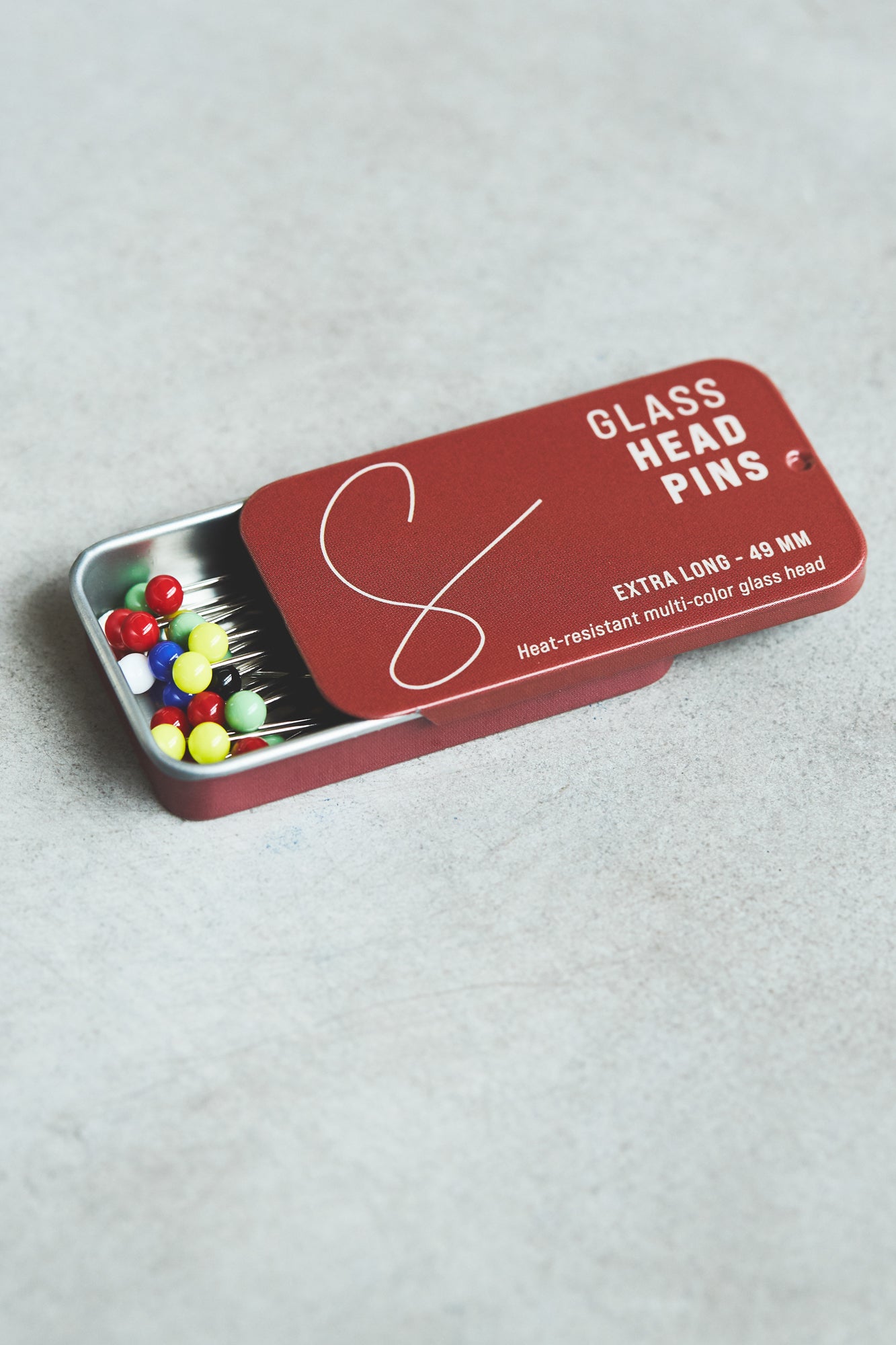 Glass Head pins | 49mm